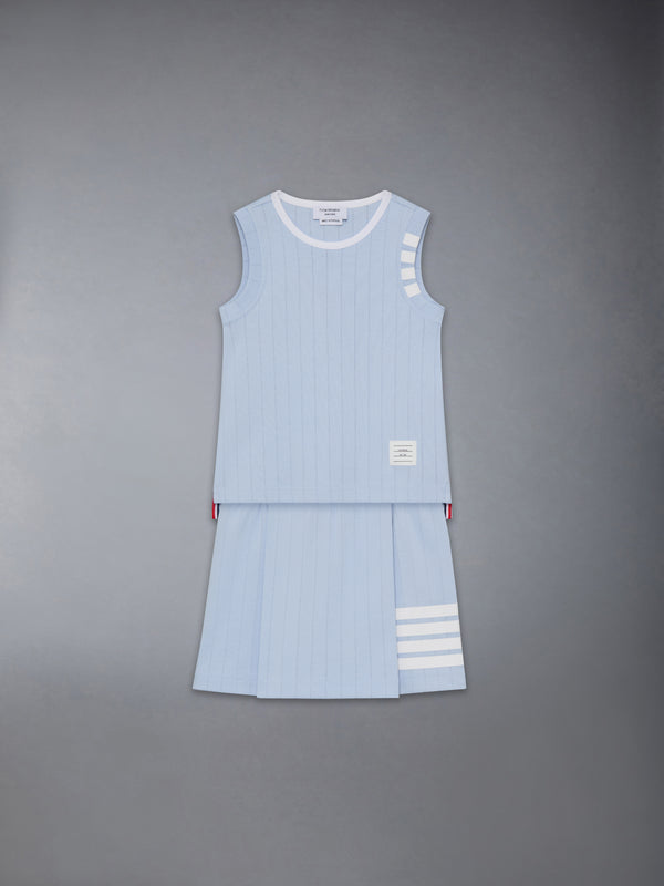 CHILDREN'S POINTELLE RINGER TANK TOP - image 2
