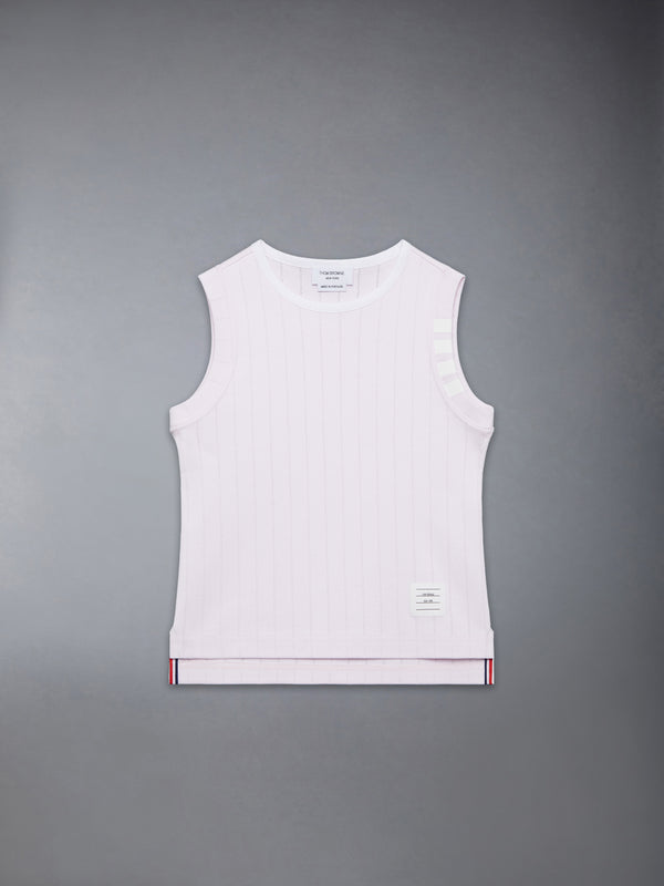 CHILDREN'S POINTELLE RINGER TANK TOP - featured image