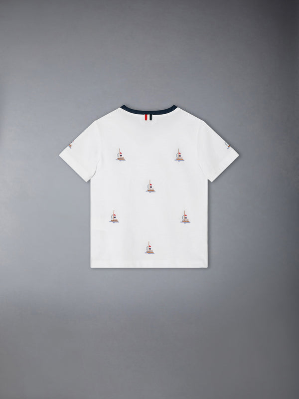 CHILDREN'S SAILBOAT STITCH TEE - image 2
