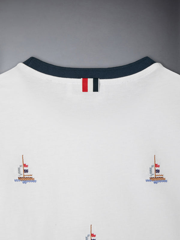 CHILDREN'S SAILBOAT STITCH TEE - image 4