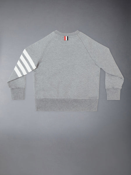 CHILDREN'S CLASSIC LOOPBACK 4-BAR SWEATSHIRT MED GREY