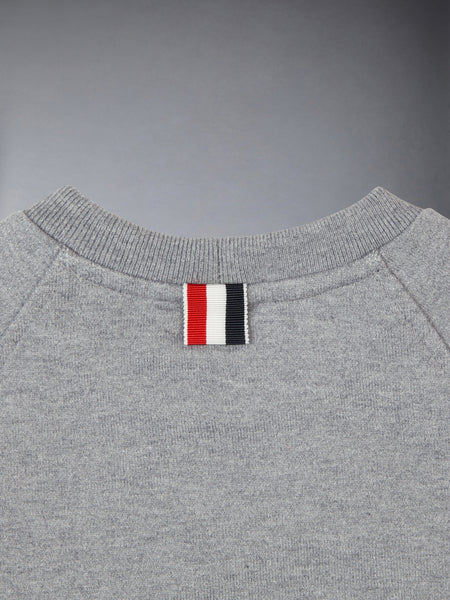 CHILDREN'S CLASSIC LOOPBACK 4-BAR SWEATSHIRT MED GREY