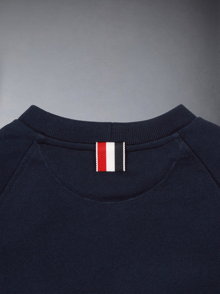 CHILDREN'S CLASSIC LOOPBACK 4-BAR SWEATSHIRT NAVY