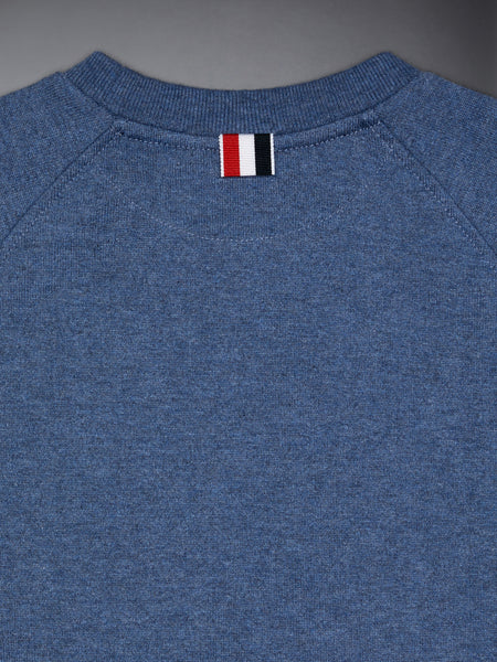 Kid's Classic Loopback Embroidery Patch Sweatshirt DEEP BLUE