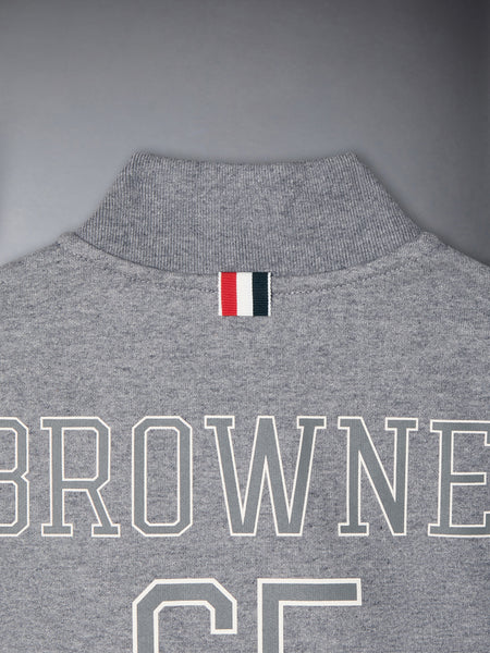 CHILDREN'S LOOPBACK 4-BAR BROWNE 65 BOMBER MED GREY