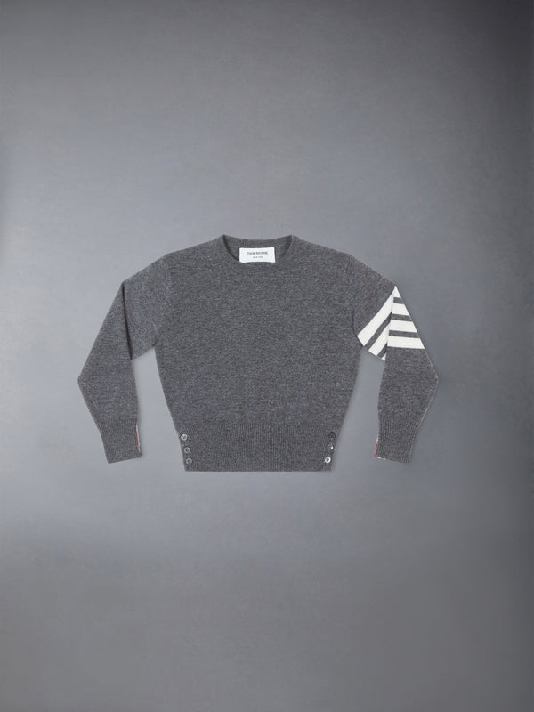 CHILDREN'S CASHMERE 4-BAR PULLOVER - featured image