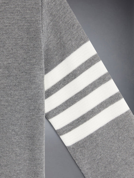 CHILDREN'S MILANO STITCH 4-BAR PULLOVER LT GREY
