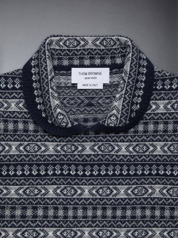 CHILDREN'S FAIR ISLE FINE MERINO PULLOVER - image 4