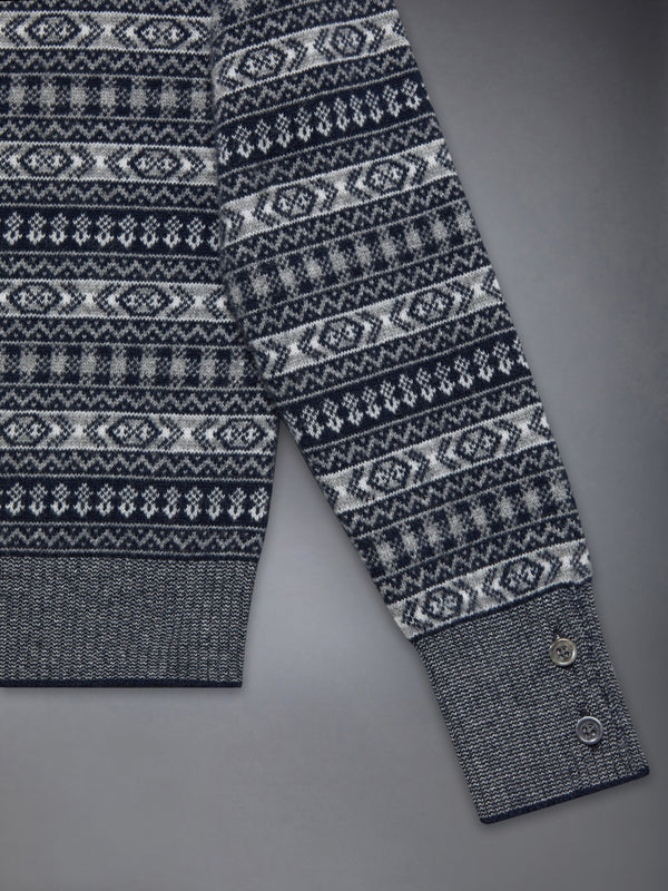 CHILDREN'S FAIR ISLE FINE MERINO PULLOVER - image 5