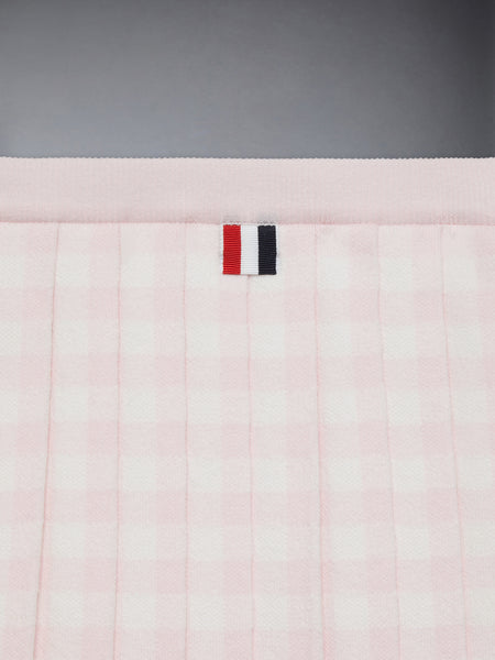 CHILDREN'S KNIT PLEATED SKIRT LIGHT PINK