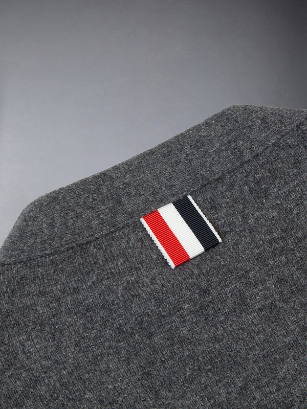CHILDREN'S CASHMERE 4-BAR V-NECK CARDIGAN - image 4
