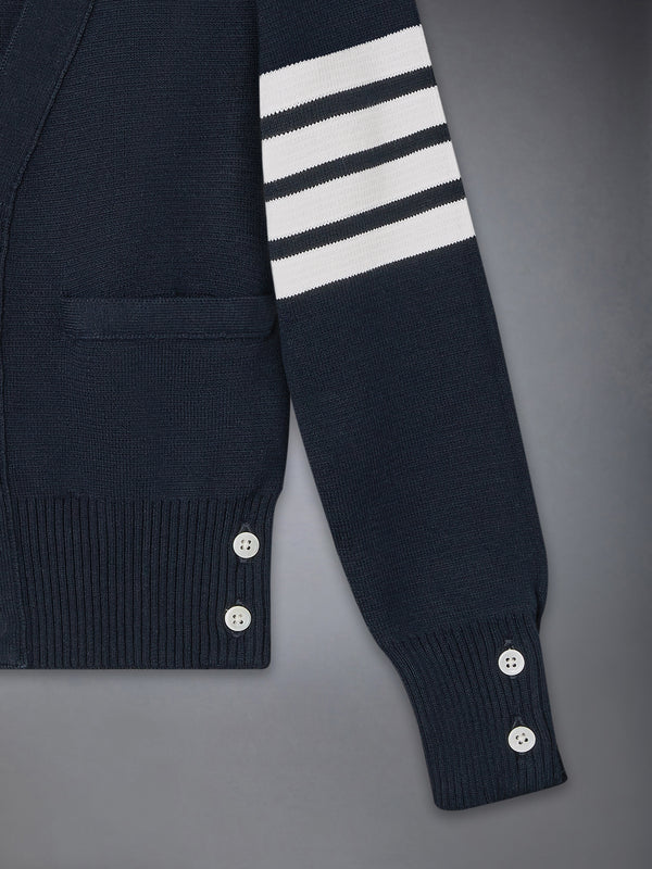 CHILDREN'S MILANO STITCH 4-BAR V-NECK CARDIGAN - image 3