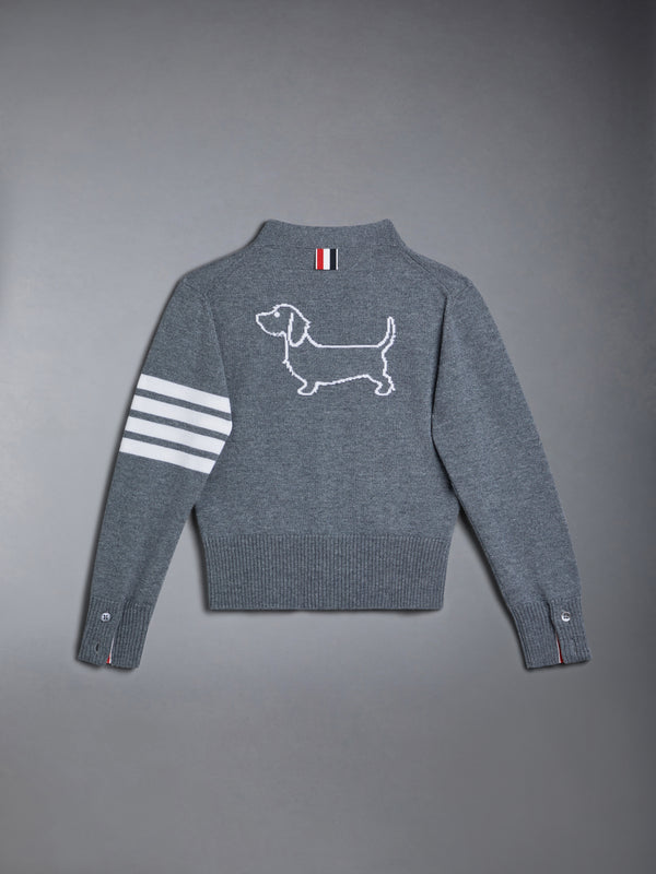 CHILDREN'S WOOL CASHMERE 4-BAR HECTOR CARDIGAN - image 2