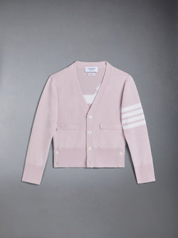 CHILDREN'S WOOL CASHMERE 4-BAR HECTOR CARDIGAN