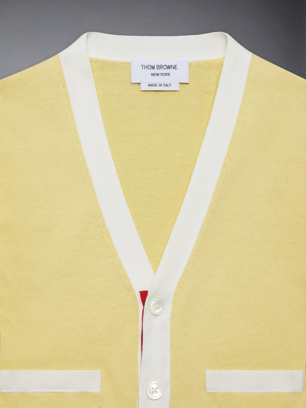 CHILDREN'S COTTON CLASSIC V NECK CARDIGAN - image 5