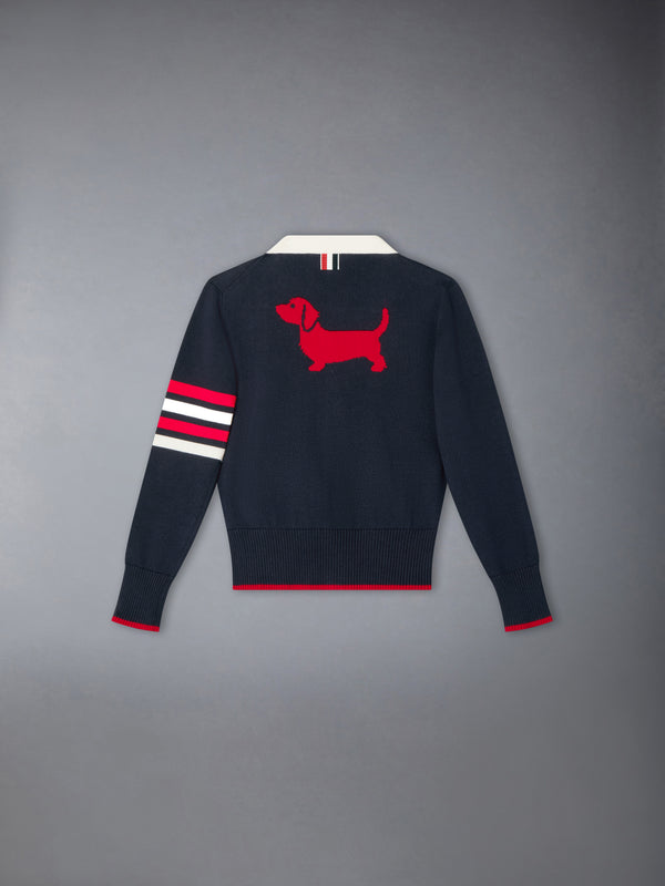 CHILDREN'S HECTOR INTARSIA 4-BAR CARDIGAN - image 2