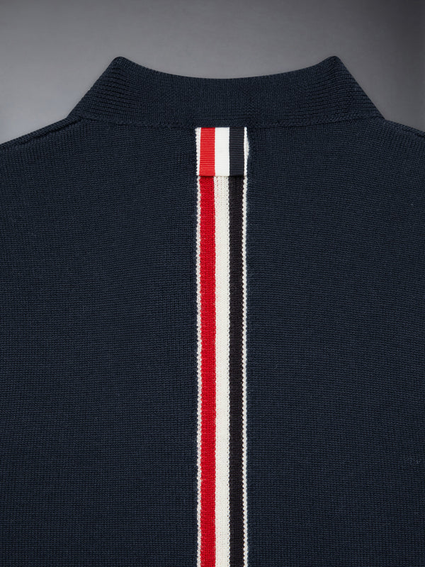 CHILDREN'S WOOL STRIPE CARDIGAN VEST - image 3