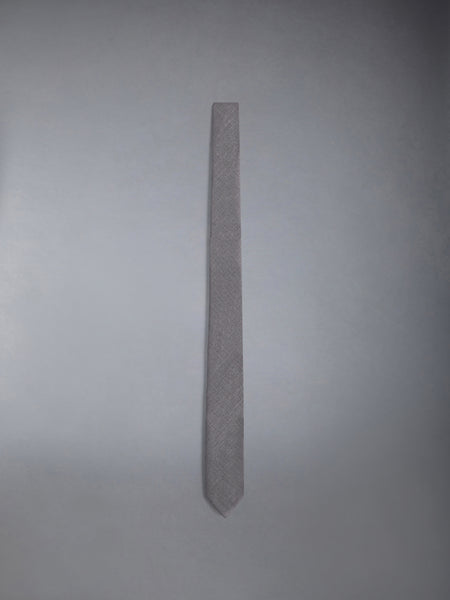 CHILDREN'S TWILL TIE MED GREY