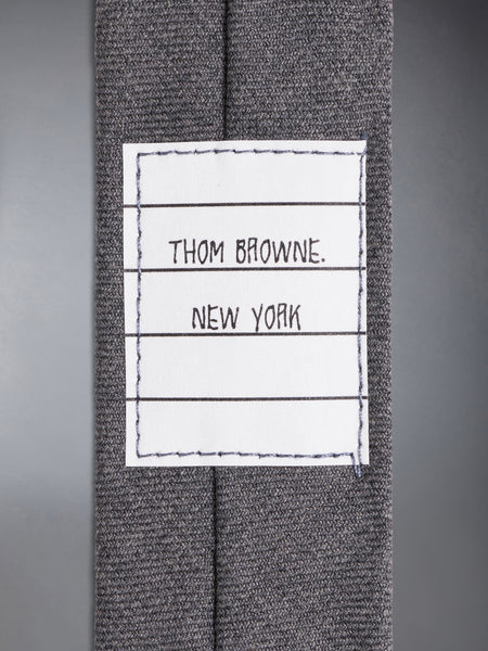 CHILDREN'S TWILL TIE MED GREY