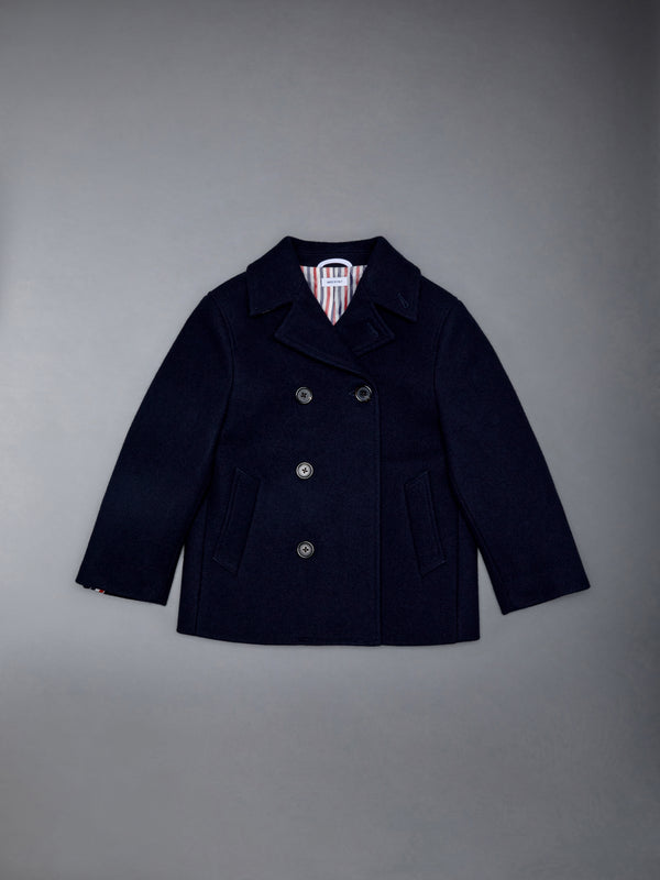 CHILDREN'S MELTON WOOL PEACOAT - featured image