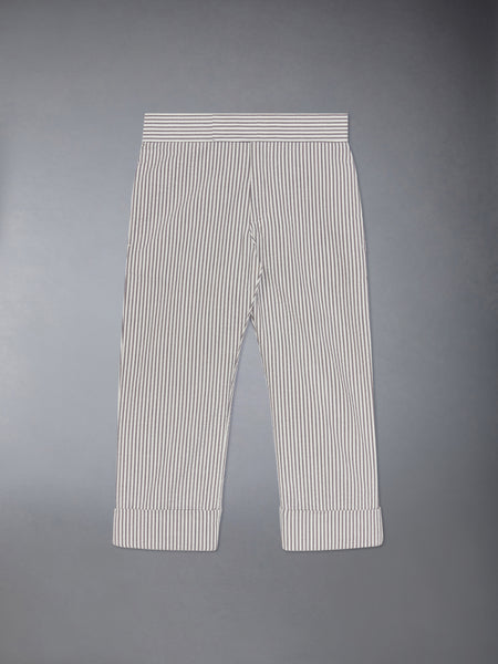 Children's Seersucker Classic Trousers MED GREY