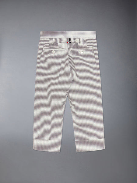 Children's Seersucker Classic Trousers MED GREY