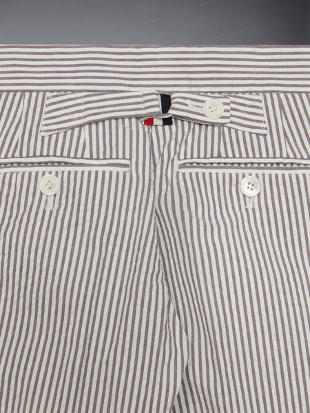 Children's Seersucker Classic Trousers MED GREY