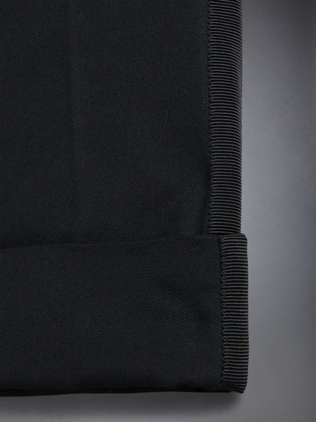 CHILDREN'S TWILL CLASSIC BACKSTRAP TROUSER BLACK