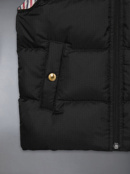 RIPSTOP 4-BAR PADDED VEST BLACK