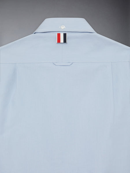 CHILDREN'S 4-BAR SATIN OXFORD SHIRT LIGHT BLUE