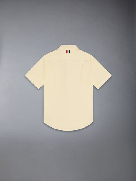 CHILDREN'S OXFORD SHORT SLEEVE SHIRT YELLOW