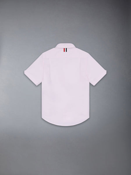 CHILDREN'S OXFORD SHORT SLEEVE SHIRT LT PINK