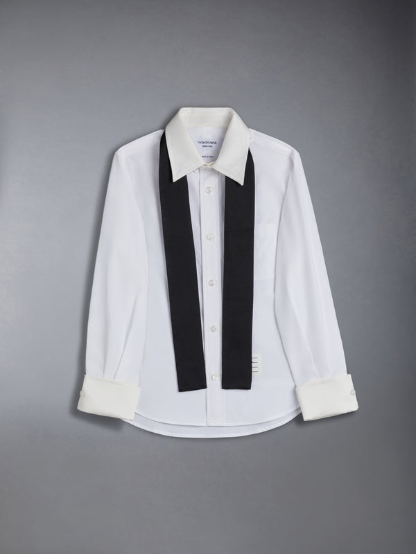 KID'S POPLIN BOW SHIRT - featured image