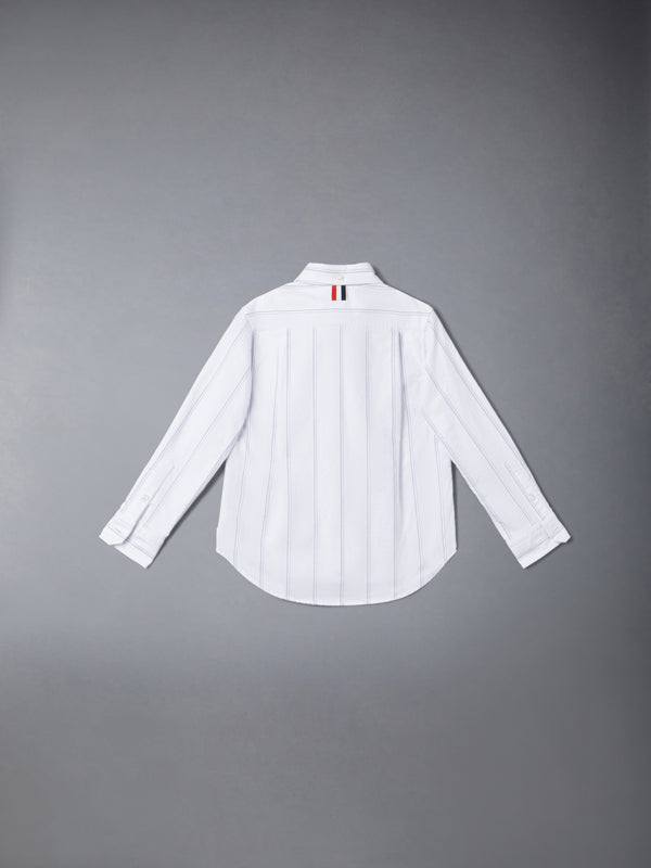 CHILDREN'S SHADOW STRIPE ARMBAND OXFORD SHIRT - image 3