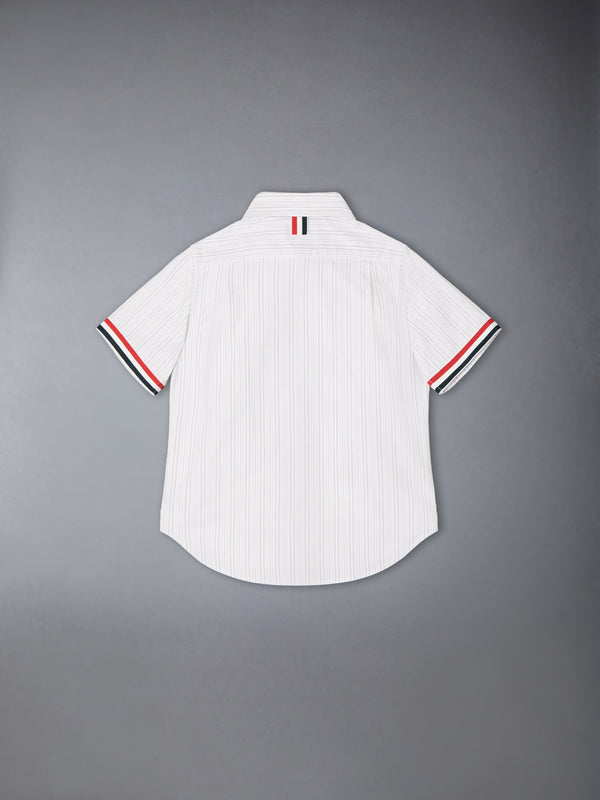 CHILDREN'S STRIPE OXFORD SHORT SLEEVE SHIRT - image 2