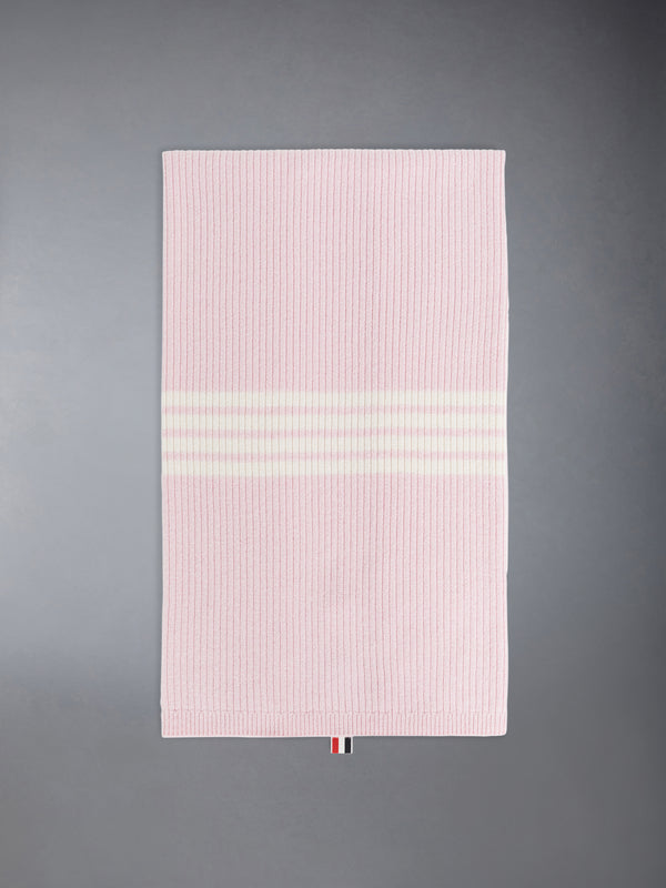 WOOL CASHMERE 4-BAR BABY BLANKET - featured image