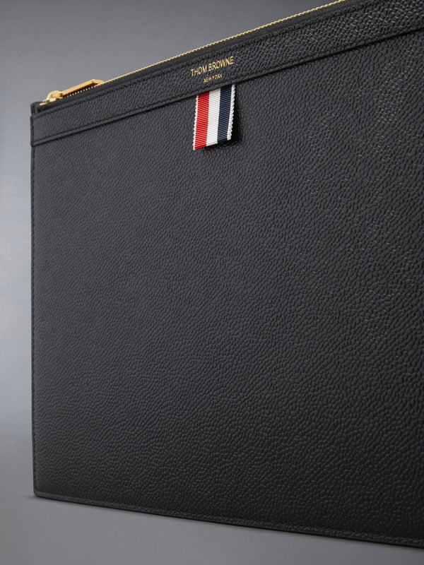 PEBBLE GRAIN SMALL DOCUMENT HOLDER - image 3