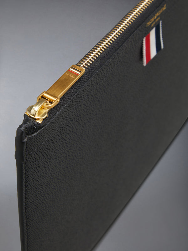 PEBBLE GRAIN SMALL DOCUMENT HOLDER - image 4