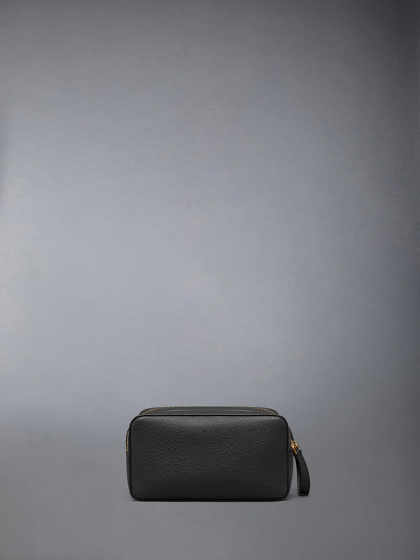 WASH BAG IN SOFT PEBBLE GRAIN LEATHER - image 3