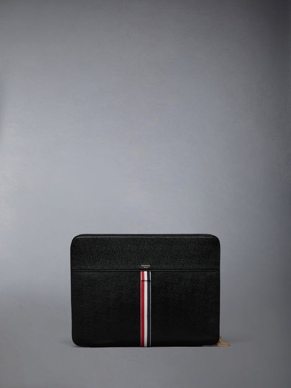 PEBBLE GRAIN ZIP AROUND FOLIO - featured image