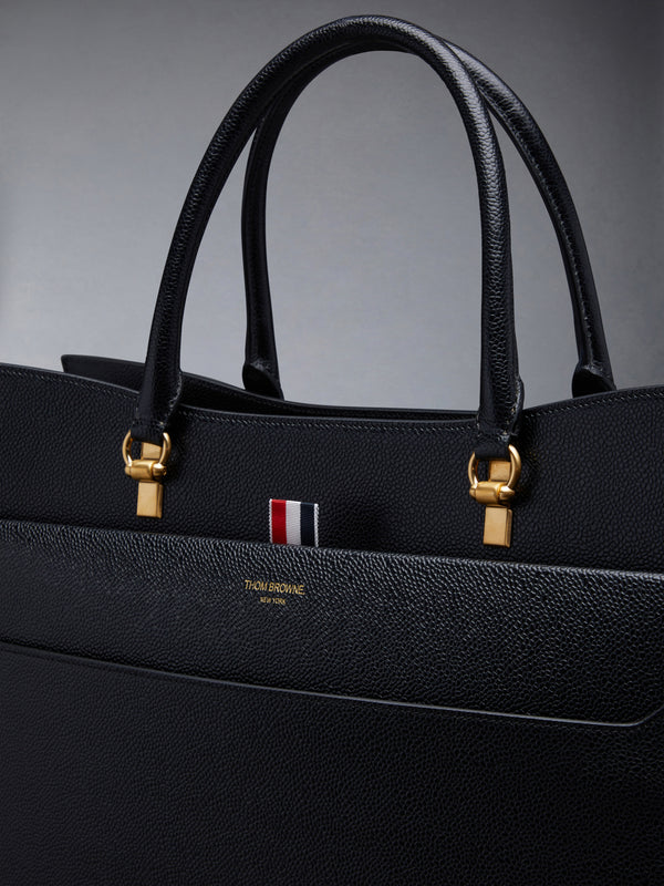 PEBBLE GRAIN LARGE DUET TOTE - image 6