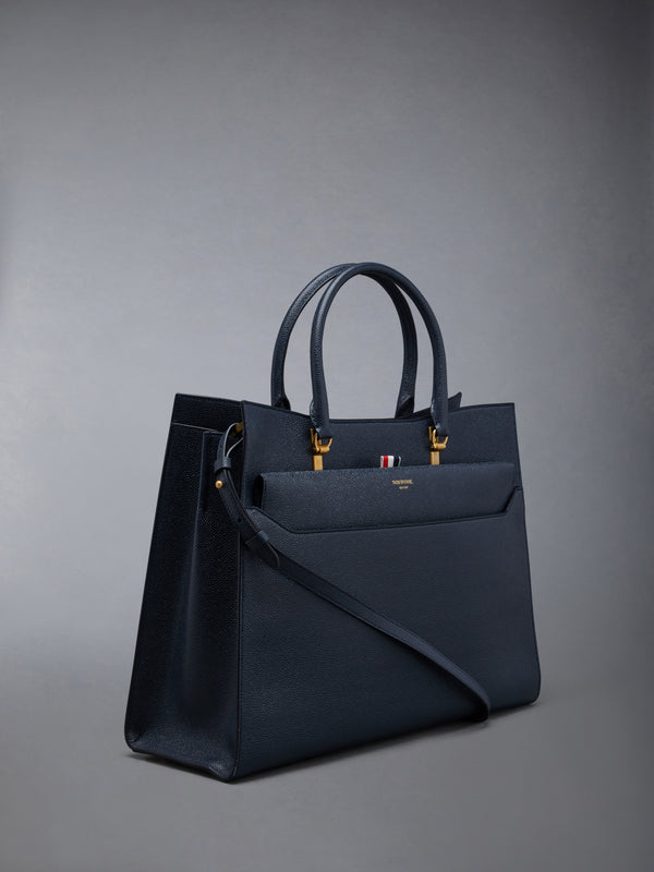 PEBBLE GRAIN LARGE DUET TOTE - image 2