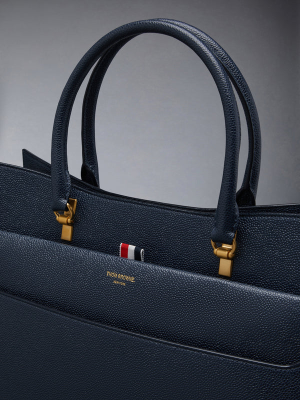PEBBLE GRAIN LARGE DUET TOTE - image 6