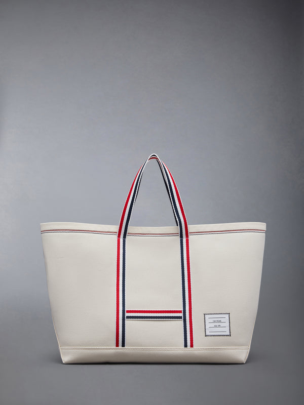 CANVAS STRIPE MEDIUM TOOL TOTE - featured image