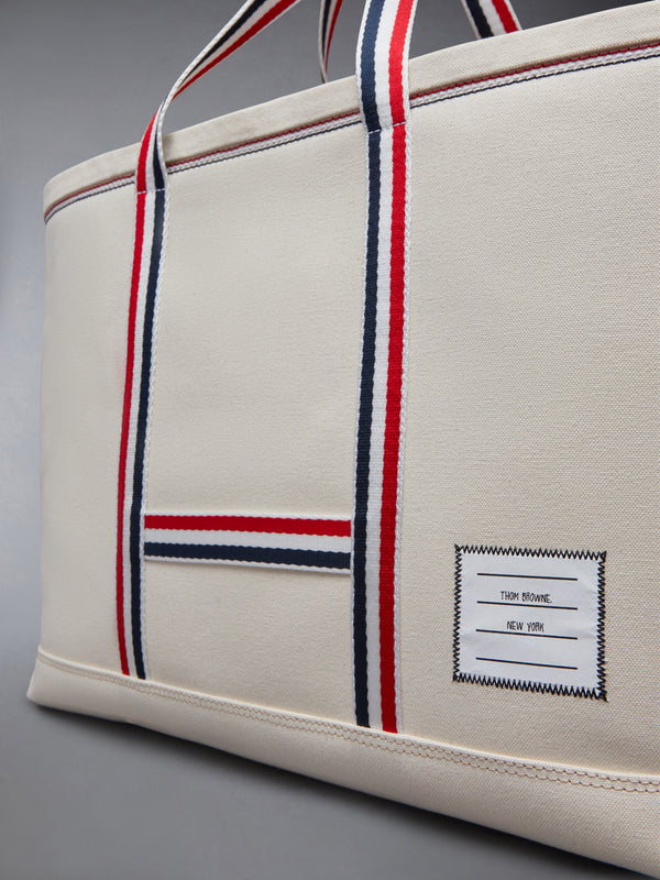 CANVAS STRIPE MEDIUM TOOL TOTE - image 6