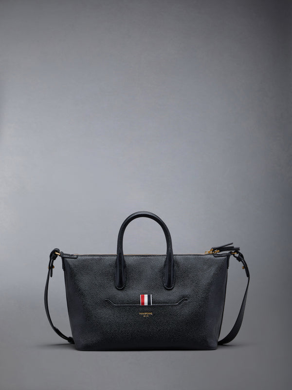 SOFT PEBBLE GRAIN SMALL DUFFLE - featured image