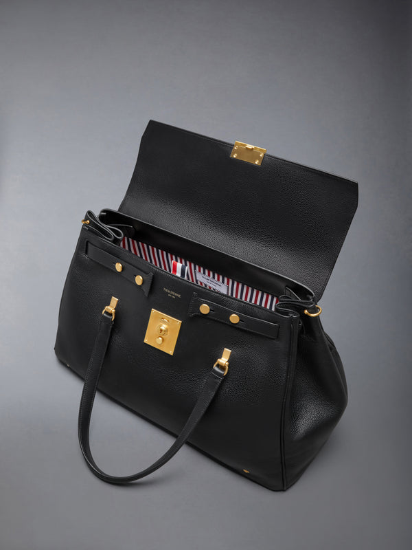 BOLTON WEEKENDER BAG IN SOFT PEBBLE GRAIN LEATHER - image 5