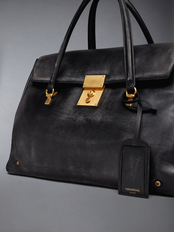 BOLTON WEEKENDER BAG IN DISTRESSED LEATHER - image 6