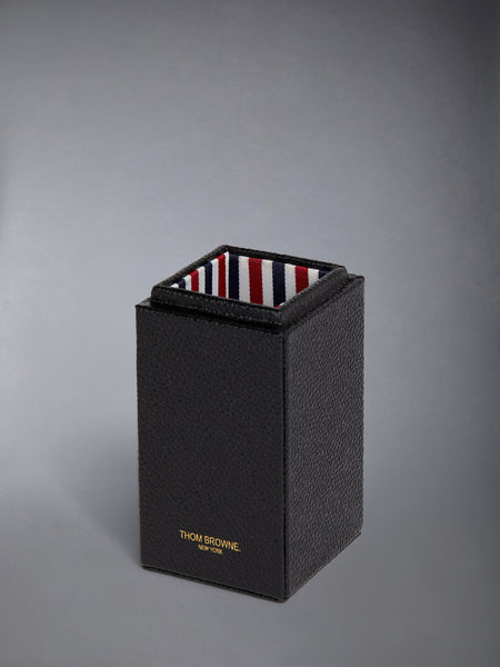 PEBBLE GRAIN PERFUME TRAVEL CASE BLACK