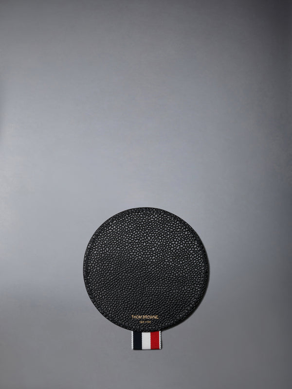 PEBBLE GRAIN LEATHER COASTERS - featured image